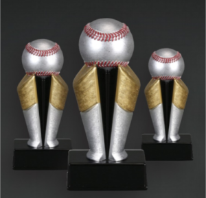 Baseball Victory Cup Resin award from Sporty's Awards, Clarksville, TN.