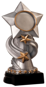 Encore resin trophy from Sporty's Awards, Clarksville, Tn.