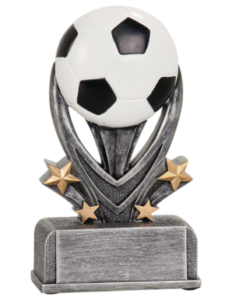7 inch soccer varsity sport resin from Sporty's Awards, Clarksville, TN.